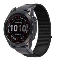 imoshion QuickFit® Nylon bandje Garmin Watch | 20 mm aansluiting - Zwart