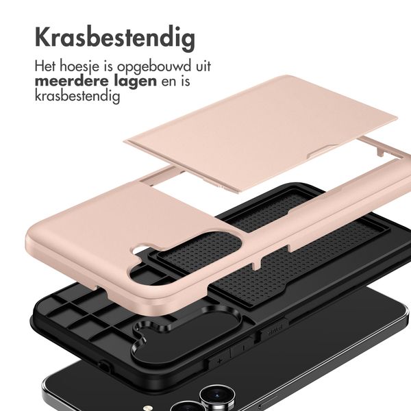 imoshion Backcover met pasjeshouder Samsung Galaxy S26 FE - Rose Gold