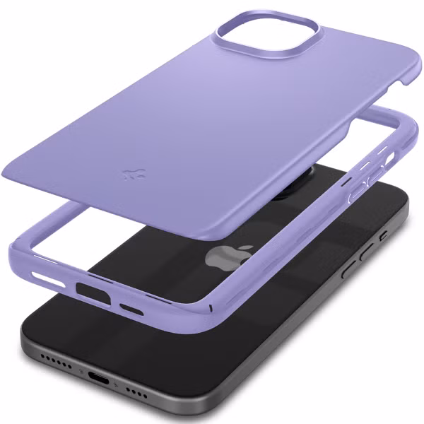 Spigen Thin Fit Backcover Apple iPhone 15 - Iris Purple