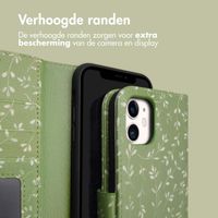 imoshion Design Bookcase Apple iPhone 11 - Green Flowers