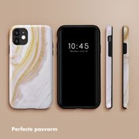 Selencia Vivid Tough Backcover iPhone 11 - Chic Marble Gold