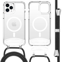 imoshion MagSafe Backcover met afneembaar koord Apple iPhone 12 (Pro) - Transparant