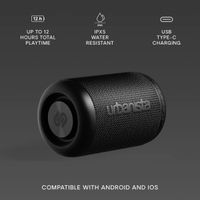 Urbanista Memphis - Bluetooth speaker - Draadloze speaker - Midnight Black