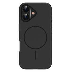 imoshion Color Backcover met Thin MagSafe Ring Apple iPhone 16 - Zwart