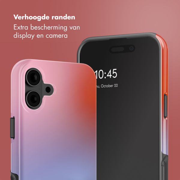 Selencia Vivid Backcover met MagSafe Apple iPhone 16 - Gradient Soft Blush