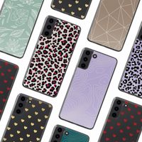 imoshion Design hoesje Samsung Galaxy S22 - Leopard Pink