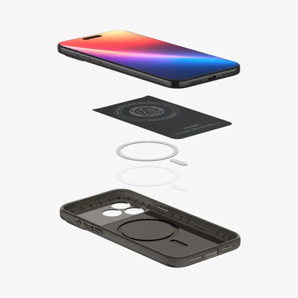 Spigen Thin Fit Backcover MagSafe Apple iPhone 17 Pro - Gunmetal