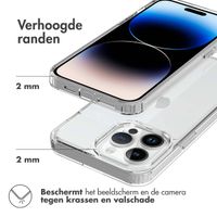 Accezz Xtreme Impact Backcover Apple iPhone 15 Pro Max - Transparant
