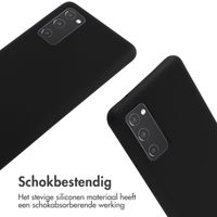 imoshion Siliconen hoesje met koord Samsung Galaxy S20 FE - Zwart