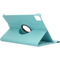 imoshion 360° draaibare Bookcase iPad Pro 11 (2022) / Pro 11 (2021) / Pro 11 (2020) - Turquoise