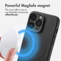 imoshion Colour Back Cover with MagSafe Apple iPhone 14 Pro Max - Black
