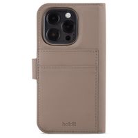 Holdit Wallet Case Magnet Plus iPhone 15 Pro - Mocha Brown