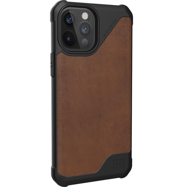 UAG Metropolis LT Backcover iPhone 12 Pro Max - Leather Brown