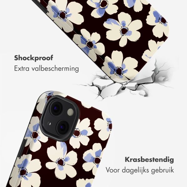 Selencia Vivid Backcover met MagSafe Apple iPhone 13 - Choco Flower Pop