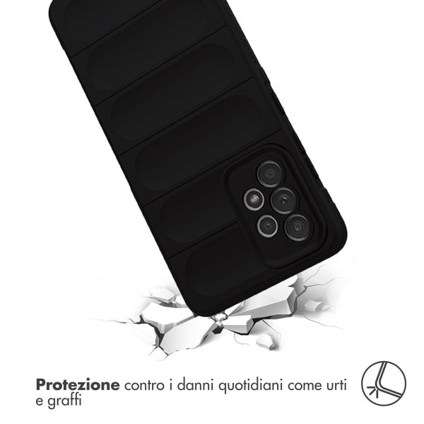 imoshion EasyGrip Backcover Samsung Galaxy A52(s) (5G/4G) - Zwart