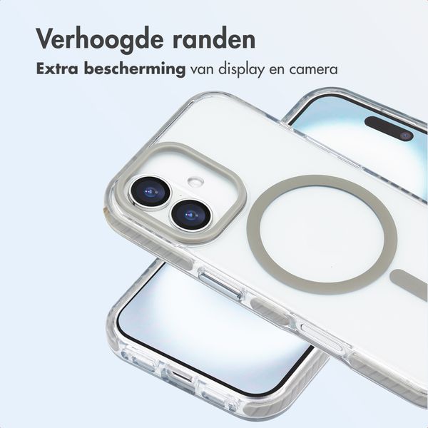imoshion Combat MagSafe Backcover Apple iPhone 16 - Grijs