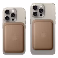 Apple FineWoven Wallet MagSafe met 'Zoek-mijn' functie - Taupe