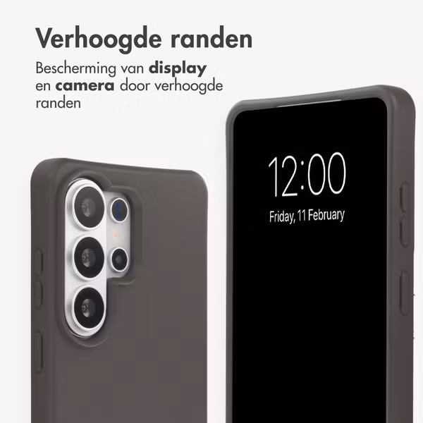 imoshion Color Backcover met afneembaar koord met MagSafe Samsung Galaxy S26 Ultra - Black Coffee