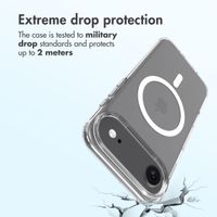 Accezz Xtreme Impact Back Cover with MagSafe Apple iPhone Air - Transparent