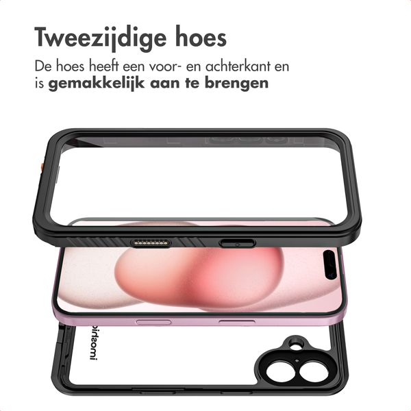 imoshion Waterproof 360 Case Apple iPhone 16 - Zwart