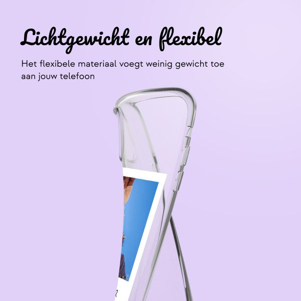 Hoesje met eigen foto en/of tekst Apple iPhone 11 - Polaroid
