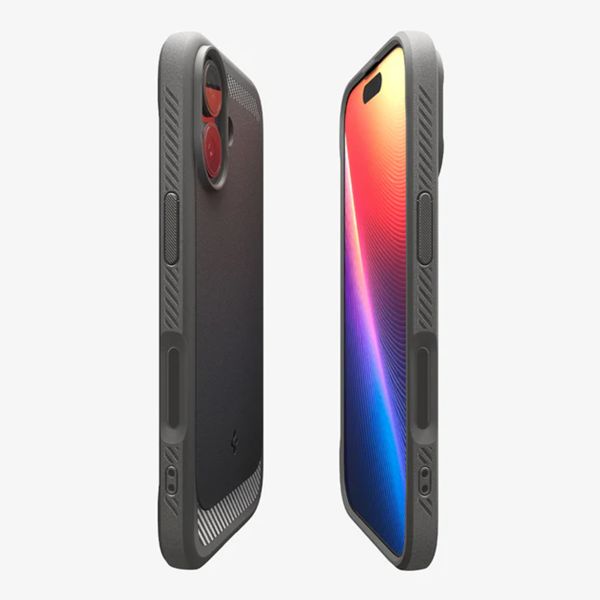 Spigen Rugged Armor Backcover MagSafe Apple iPhone 17 - Grey
