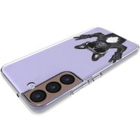 imoshion Design hoesje Samsung Galaxy S22 - Bulldog - Zwart