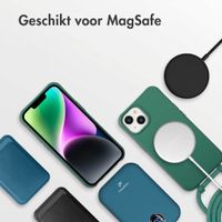imoshion Color Backcover met afneembaar koord met MagSafe Apple iPhone 14 - Donkergroen
