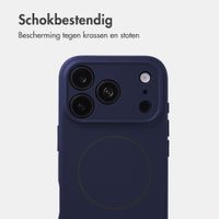 Accezz Grip Backcover met MagSafe Apple iPhone 18 Pro / 17 Pro - Donkerblauw