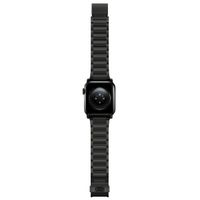 Nomad Magnetische stalen schakelband Apple Watch Series 1 t/m 11 / SE / Ultra (44/45/46/49 mm) - Graphite