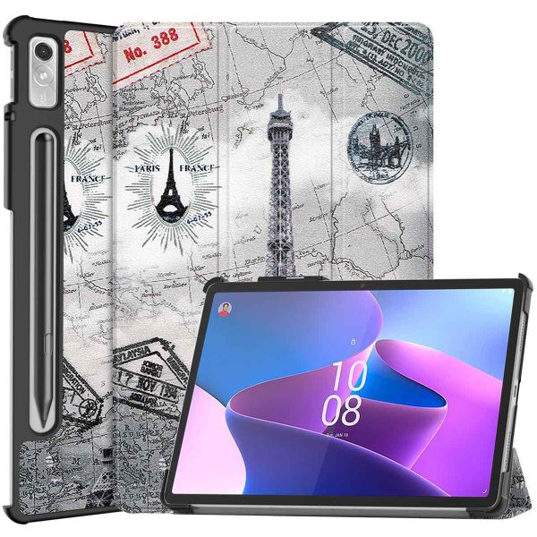 imoshion Design Trifold Bookcase Lenovo Tab P11 Pro (2nd gen) - Parijs