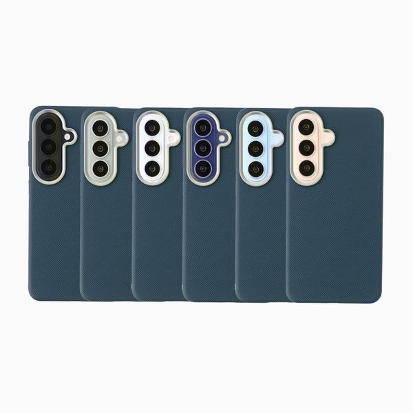 Accezz Mesh Backcover met MagSafe Samsung Galaxy S26 - Donkerblauw