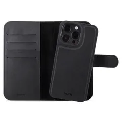 Holdit Wallet Case Magnet Plus iPhone 15 Pro - Zwart