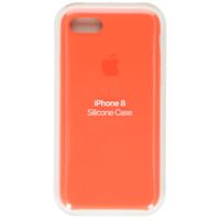 Apple Silicone Backcover Apple iPhone SE (2022 / 2020) / 8 / 7 - Spicy Orange