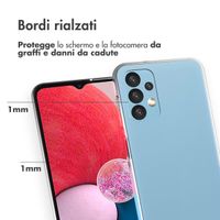 Accezz Clear Backcover Samsung Galaxy A13 (4G) - Transparant