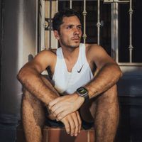 Nomad Tempo siliconen band Apple Watch Series 1 - 11 / SE / Ultra (44/45/46/49 mm) - Black