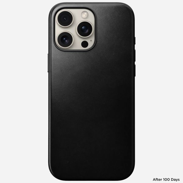 Nomad Modern Horween Leather Case iPhone 16 Pro Max - Black