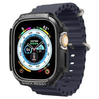 Spigen Rugged Armor™ Case voor de Apple Watch Ultra (2) - 49 mm - Zwart