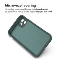 imoshion EasyGrip Backcover iPhone 11 - Donkergroen