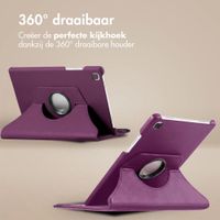 imoshion 360° draaibare Bookcase Samsung Galaxy Tab S6 Lite (2020/2022/2024) - Paars