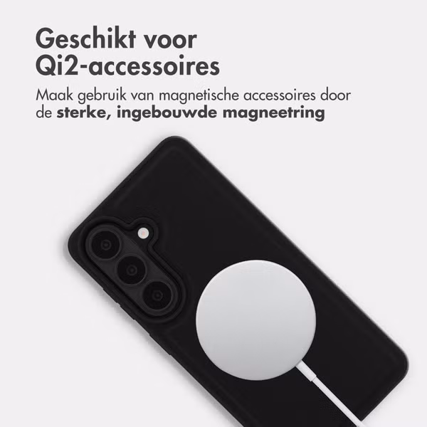 Accezz Edge Backcover met MagSafe Samsung Galaxy S26 - Zwart