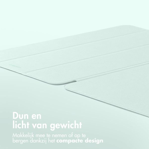 imoshion Magnetic Bookcase Apple iPad Air 11 inch (2025) M3 / (2024) M2 / Air 5 (2022) / Air 4 (2020) - Lichtgroen