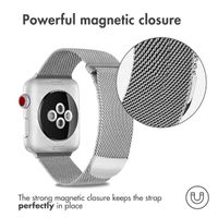 imoshion Milanese magnetic band Apple Watch | 44/45/46/49 mm - Size S - Silver