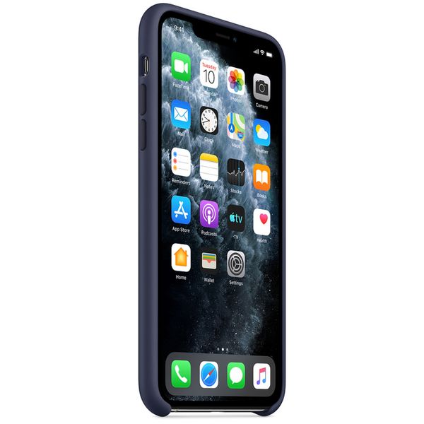 Apple Silicone Backcover Apple iPhone 11 Pro Max - Midnight Blue