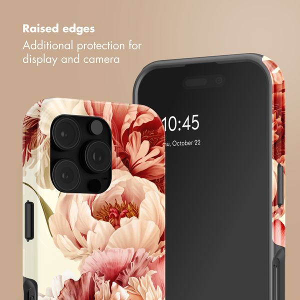 Selencia Vivid Back Cover Apple iPhone 16 Pro - Vintage Peony