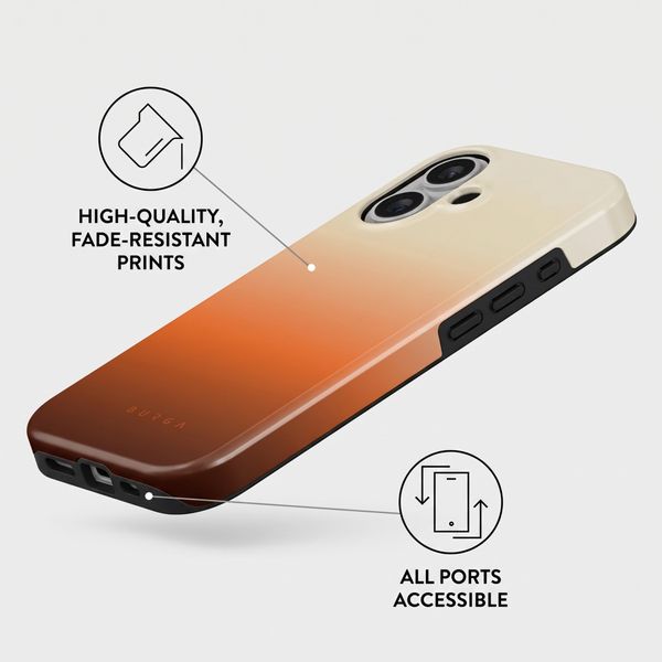 Burga Tough Case with MagSafe Apple iPhone 16 - Slow Burn
