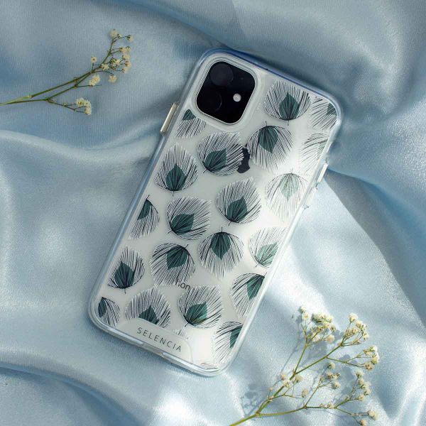 Selencia Extra Beschermende Backcover iPhone 13 Pro - Feathers