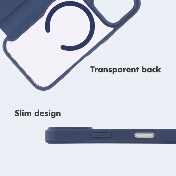 imoshion Transparent Bookcase with MagSafe Apple iPhone 17 Pro - Blue