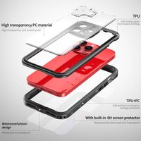 Redpepper Dot Plus Waterproof Backcover Apple iPhone 15 Pro Max - Zwart