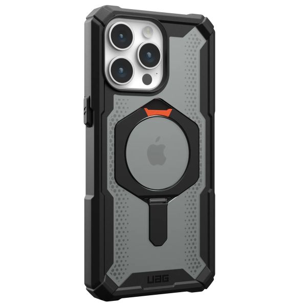 UAG Plasma XTE Backcover MagSafe iPhone 15 Pro Max - Zwart / Oranje